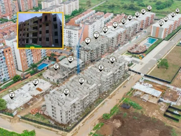 En la ciudad de Cali denuncian a la constructora Bolívar por la demora en la entrega de un proyecto de vivienda