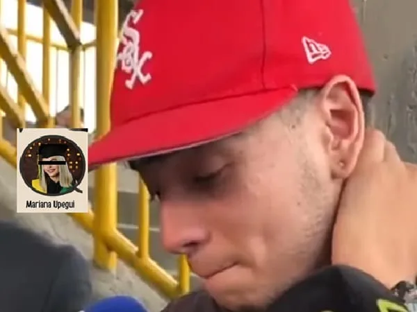 Novio de Mariana Upegui le escribió un poema.