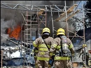los bomberos