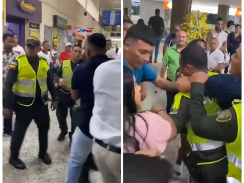 Estarían fumando alucinógenos en la terminal, y cuando les llamaron la atención se armó la trifulca en Valledupar