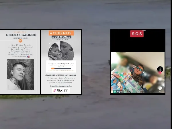 Nicolás viajó por "una mejor vida para su bebé": pero entre México y Estados Unidos se ahogó, ahora buscan repatriarlo