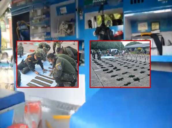No era un paciente, era un arsenal el que llevaban en una ambulancia en Putumayo