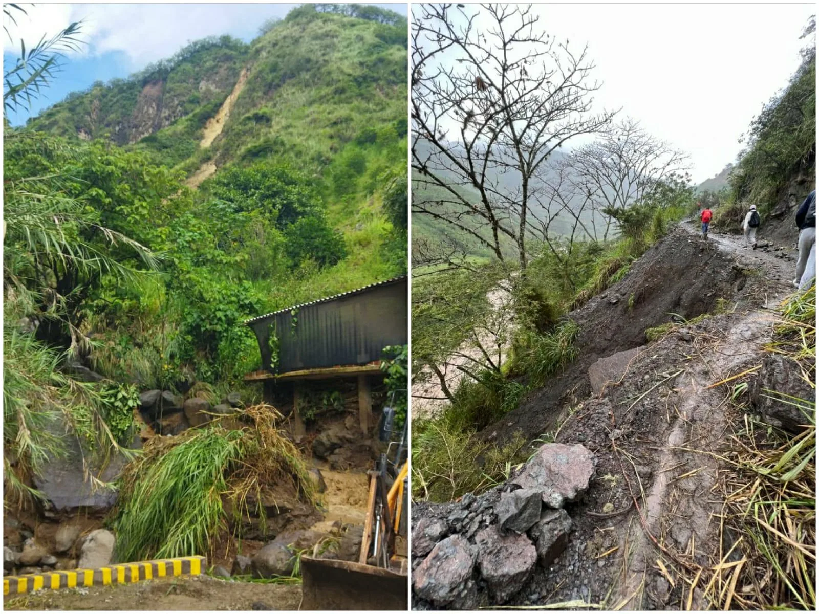 Nariño Por fuertes lluvias y deslizamientos, habilitaron más de 250 puntos