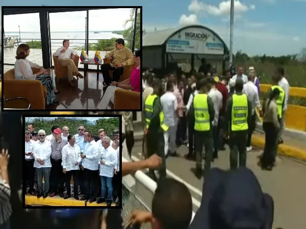 6 años después un presidente colombiano llegó a territorio venezolano: «Somos una sola», Petro en acto en Venezuela