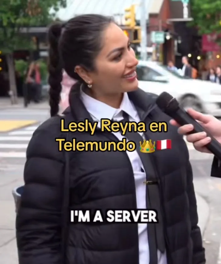 La Miss Perú que se fue a trabajar de mesera en New York: "El trabajo es honra"