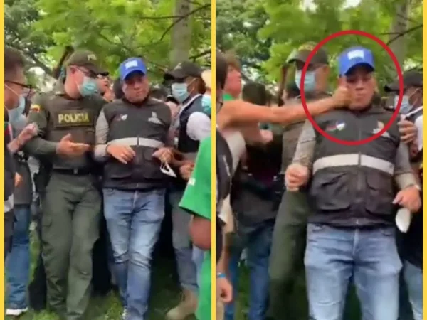 Secretario de Seguridad en Cali minga