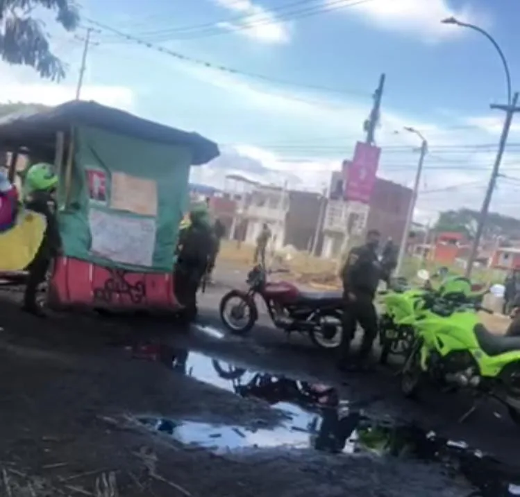 Candelaria bloqueos Valle del Cauca