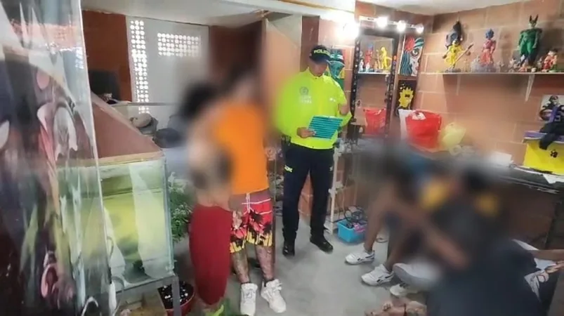 Cayó la línea de expendio 'Los Tatoo' en Manzanares, vía Cali-Candelaria.