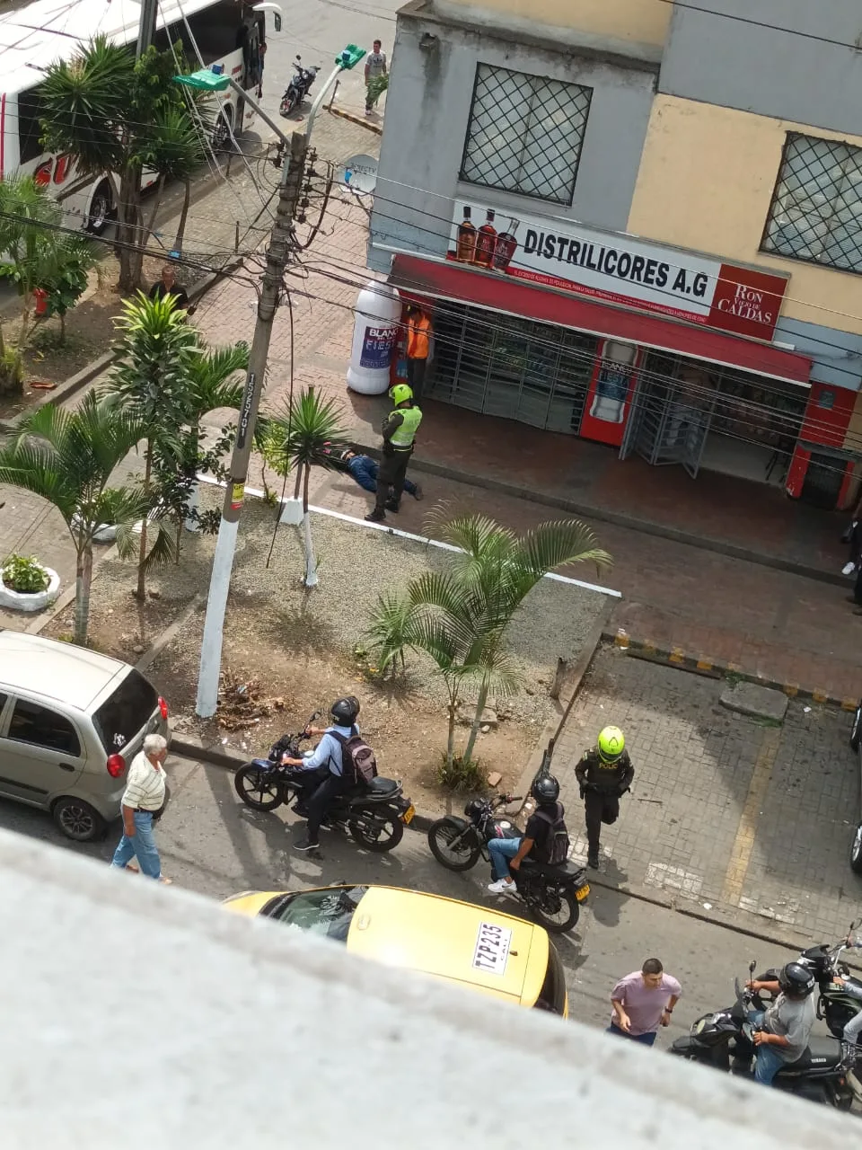 en la policía