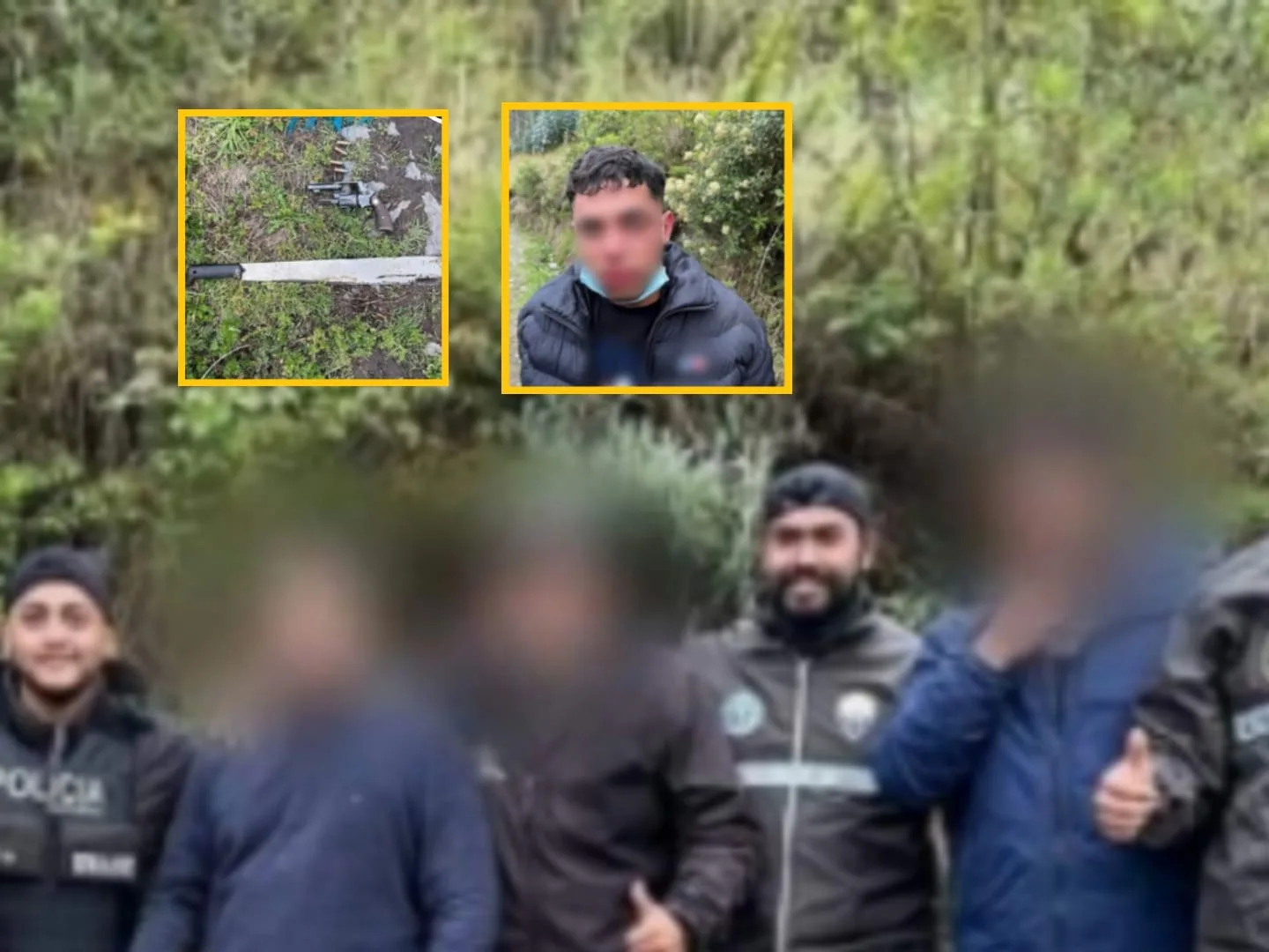 Autoridades rescataron a dos empresarios ecuatorianos secuestrados en la frontera