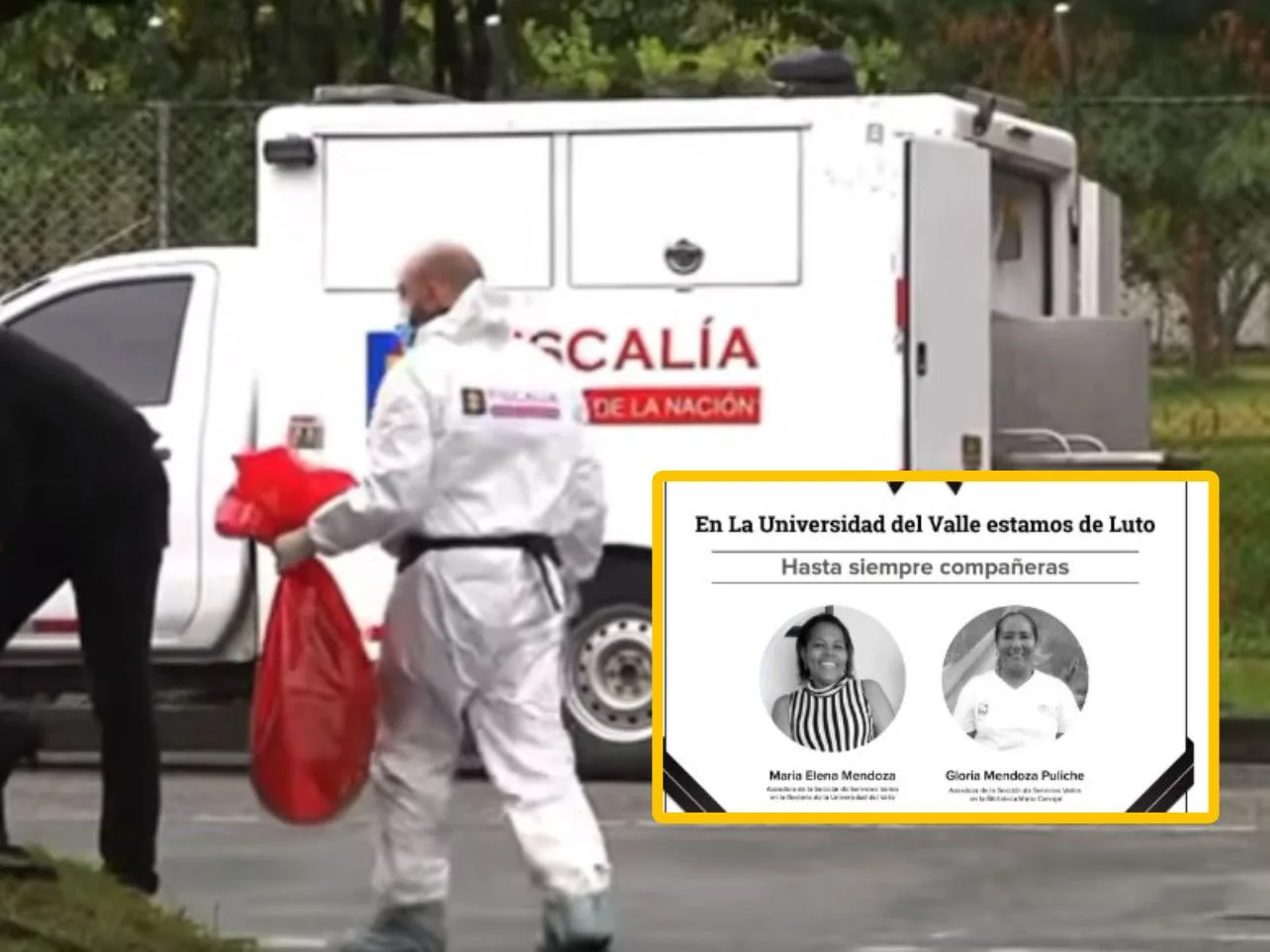 María Elena y Gloria, tía y sobrina, las víctimas de sicariato en Cali: trabajaban en la Univalle, eran sindicalistas