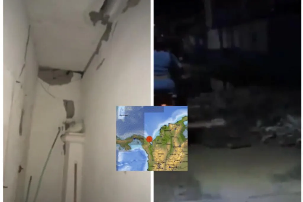 En Chocó hubo daños en casas, hoteles por fuerte temblor en Panamá