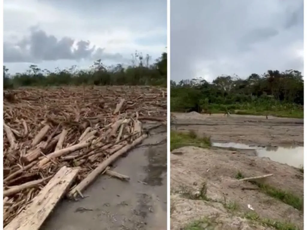 Empalizada en Murindó: arrastró casas y dejó a las familias en las calles