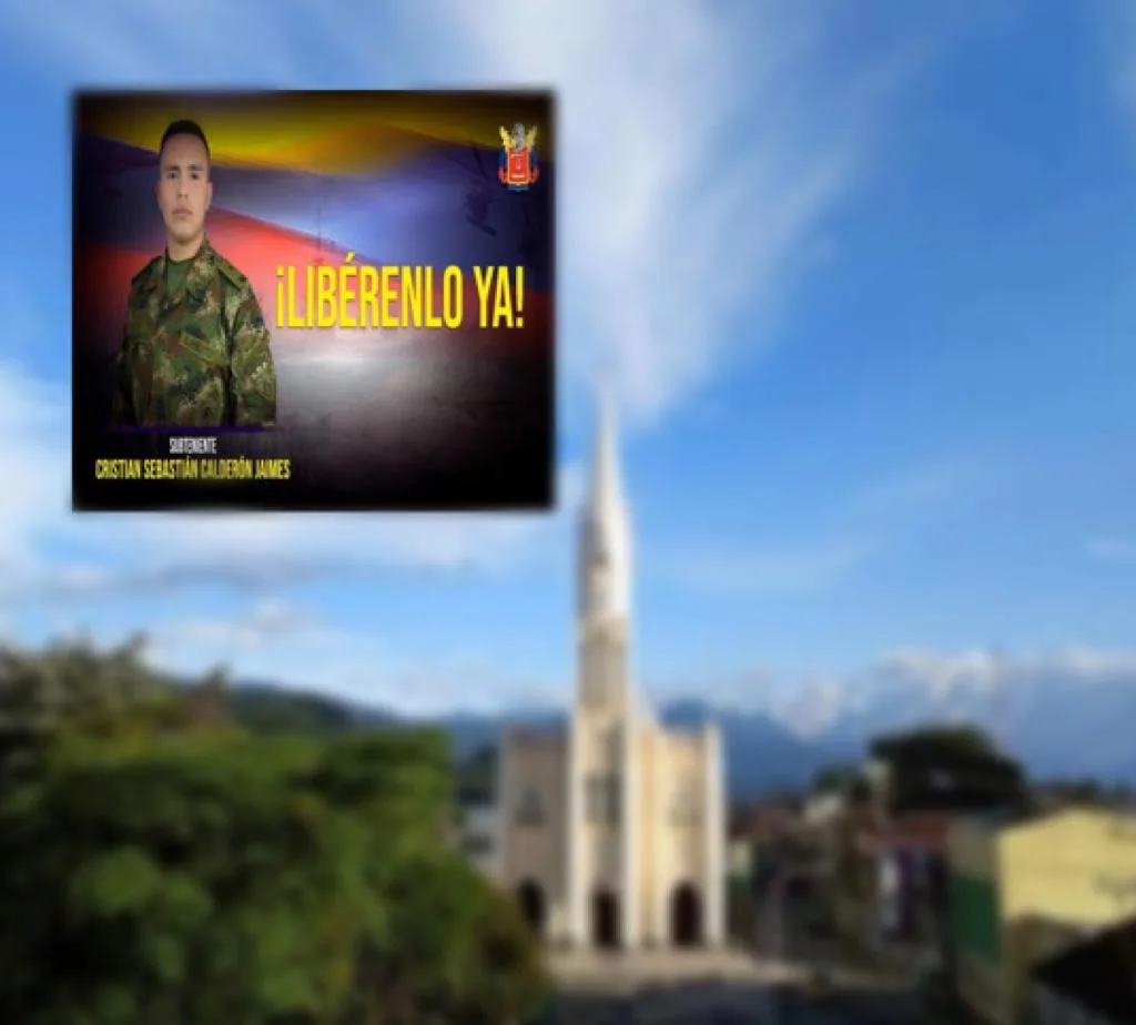 subteniente Cristián secuestrado en el Valle