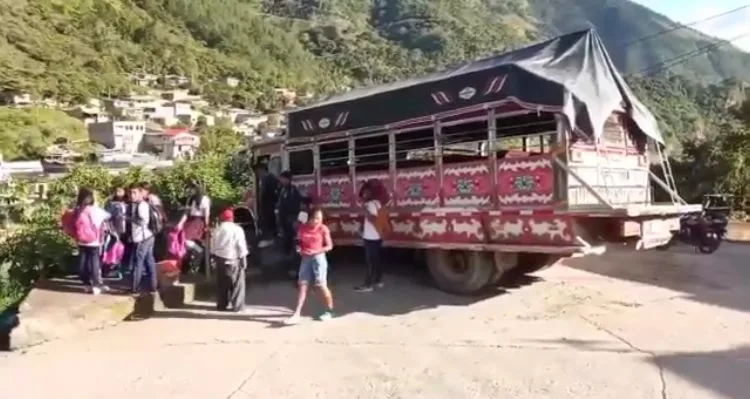 abismo en Páez Cauca chiva sin frenos