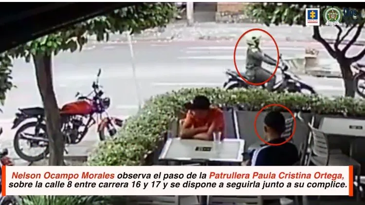 Sicarios de la patrullera Paula la esperaron en una pandería: la siguerion y le dispararon 