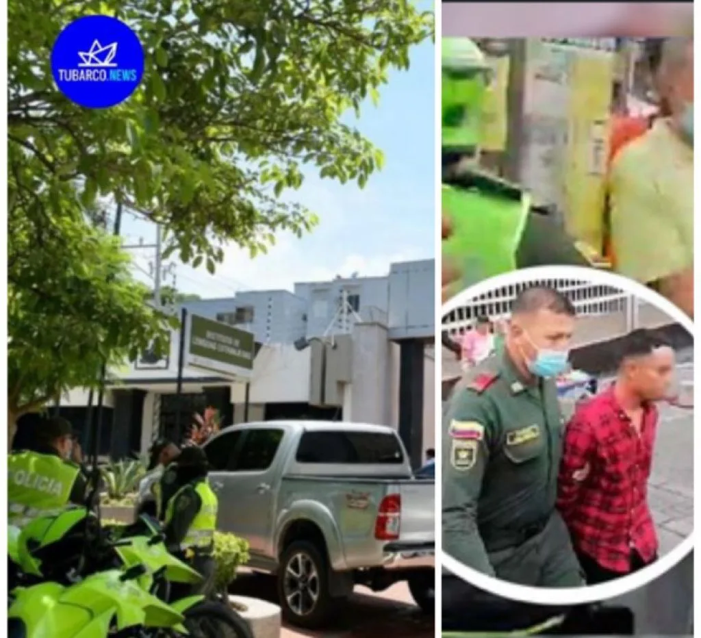 ladrones banco en Barranquilla