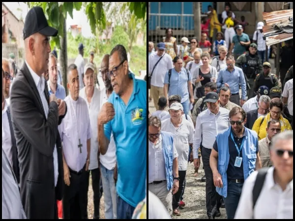 «Buenaventura fue la primera parada»: El presidente de Suiza está en Colombia