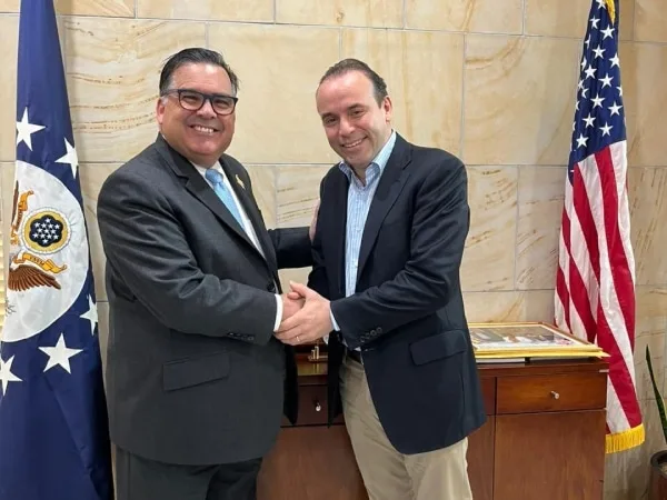 Encuentro entre el alcalde electo de Cali, Alejandro Eder, y el embajador de EE. UU. en Colombia; ¿De qué hablaron?