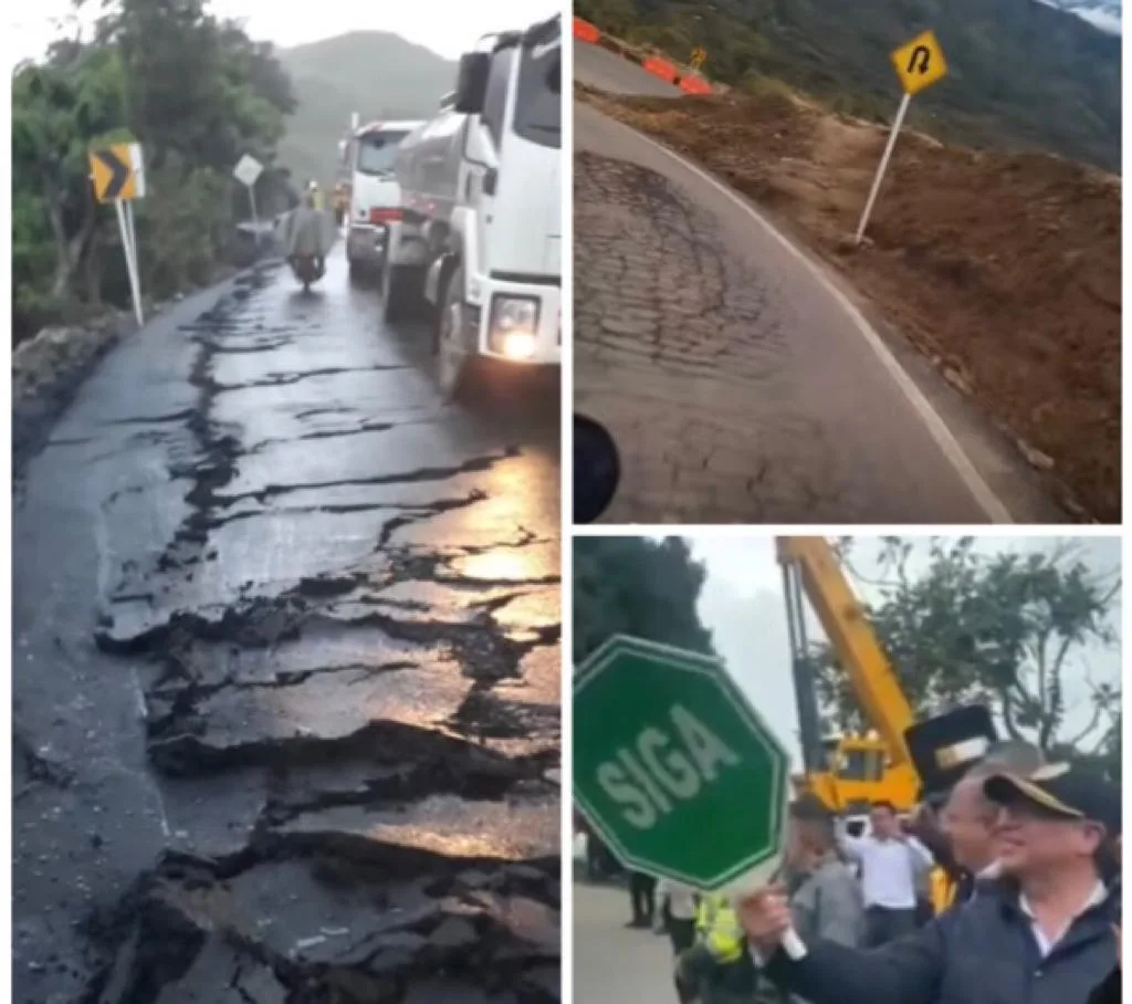 "Es una vía temporal, por tres meses" respondió el ministro, "pero no duró ni cuatro días" le responden por la variante en Cauca