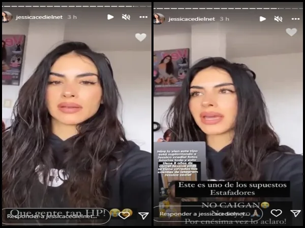 "No soy dama de compañía...Que gente tan hp": Jessica Cediel advierte por estafas donde usan su nombre