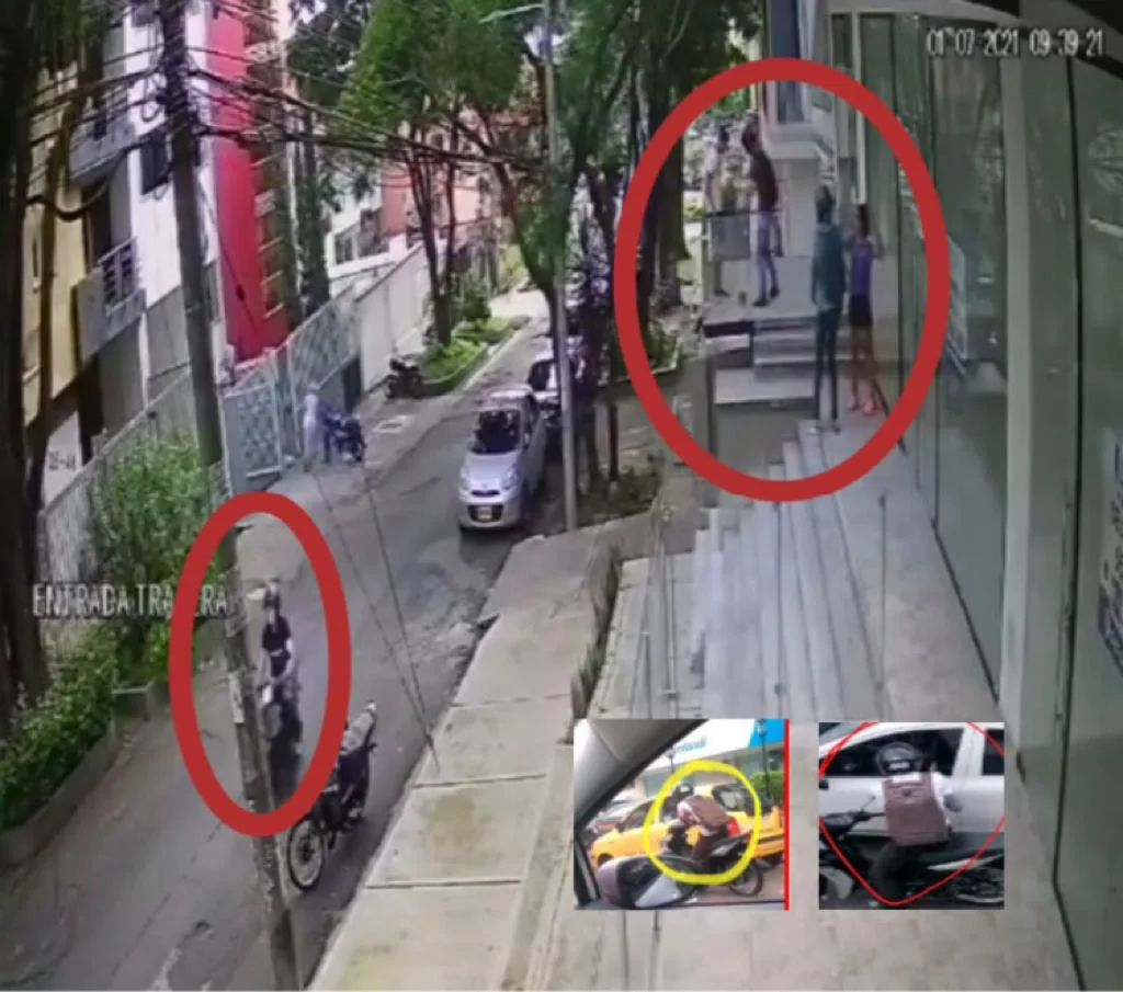ladrones motorizados