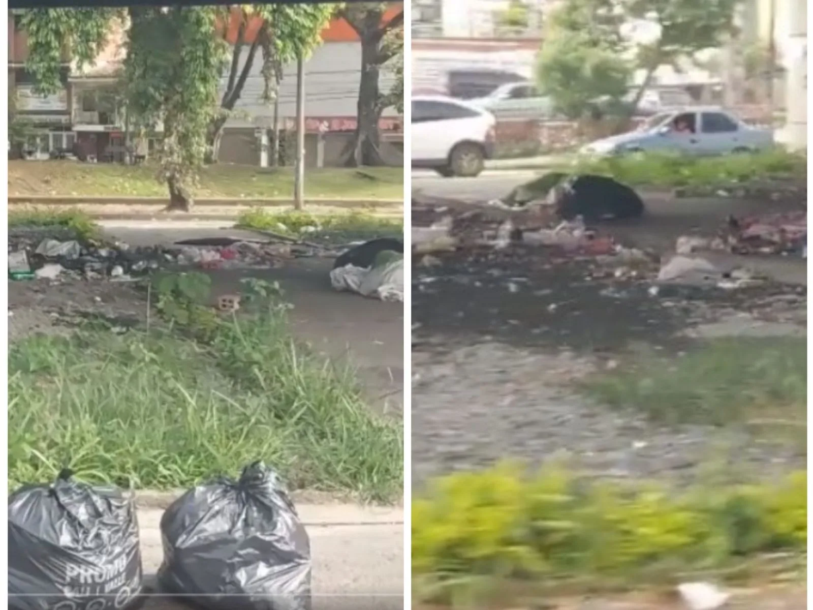 El puente de La Luna "lleno de basura" y "aumento de habitantes en condición de calle", piden intervención