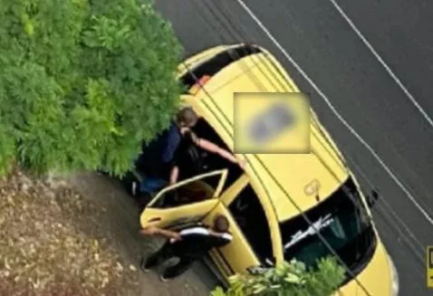 taxista secuestro Cali falso