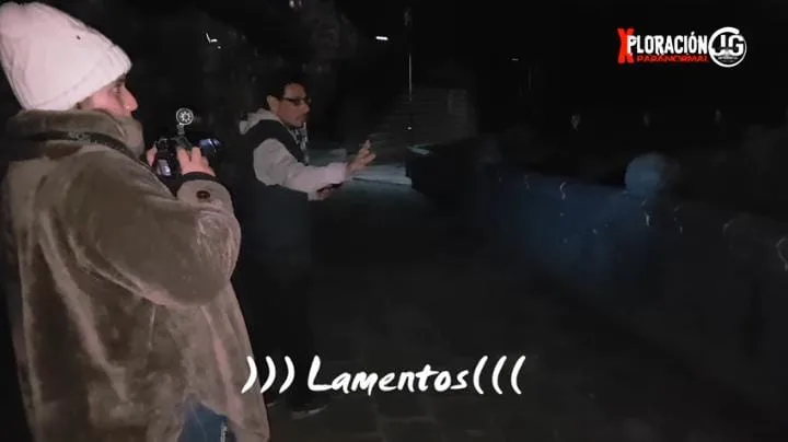 Momento donde se registran unos lamentos en Las Lajas