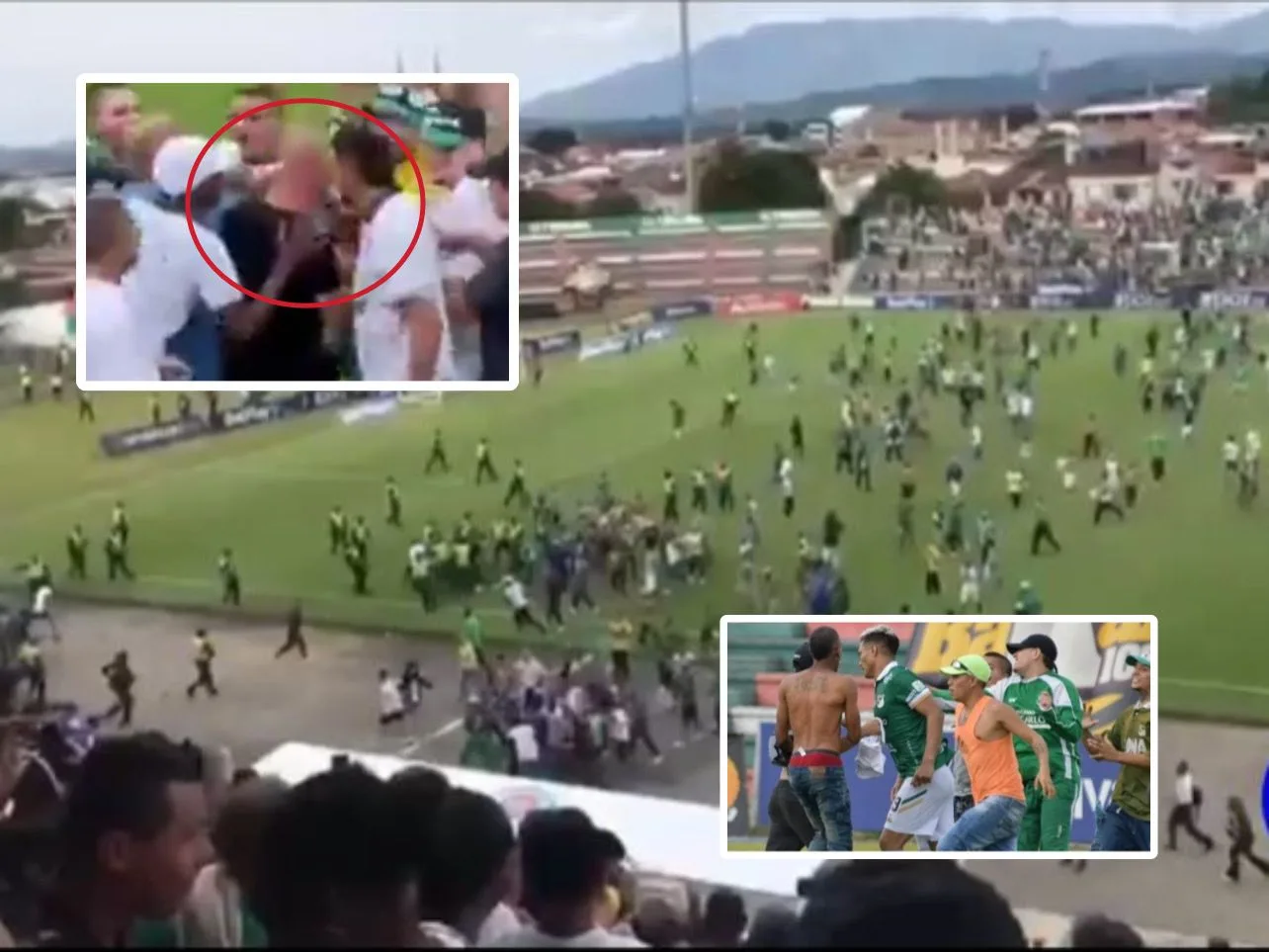 Cortuluá hinchas cancha
