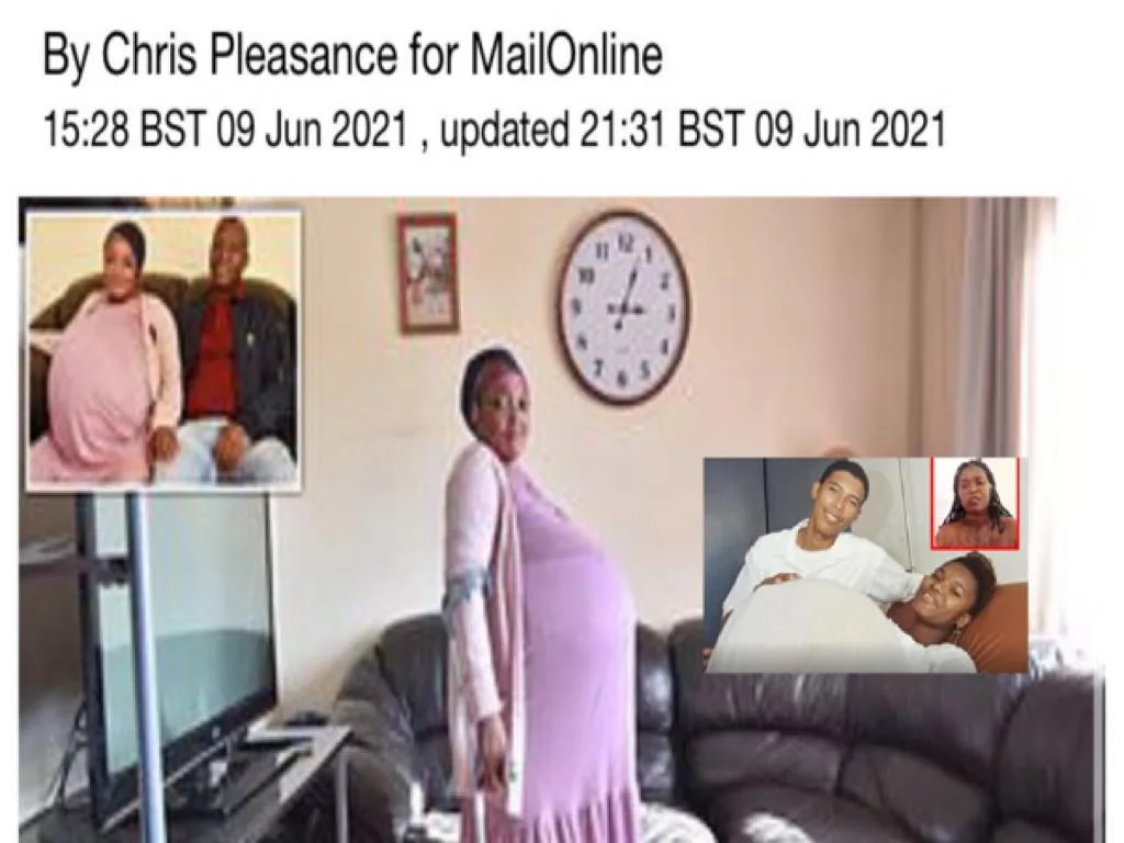 barriga de trapo en Sudáfrica