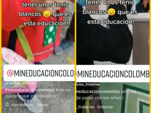 “¡Por unos tenis blancos no la dejaron entrar!”, a la niña la devolvieron del liceo en Bogotá