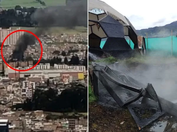 “Le prendieron fuego” por vandalismo incendiaron caseta en el barrio Sumatambo en Pasto