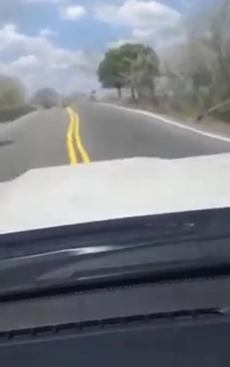 vía Magangué -Ovejas demarcado