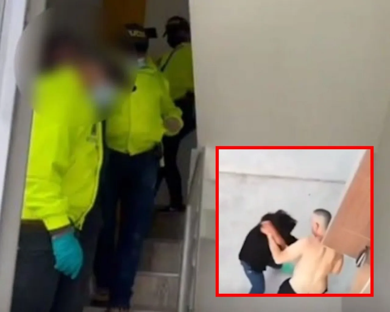 allanamiento a la vivienda en Mijitayo.