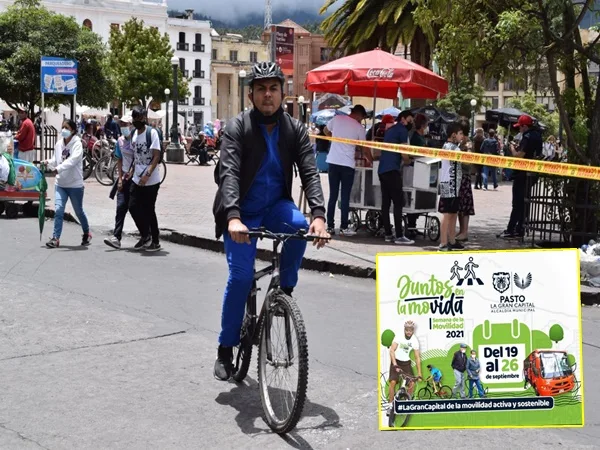 Pasto tendrá dos días sin carro y moto en el marco de la semana de la movilidad