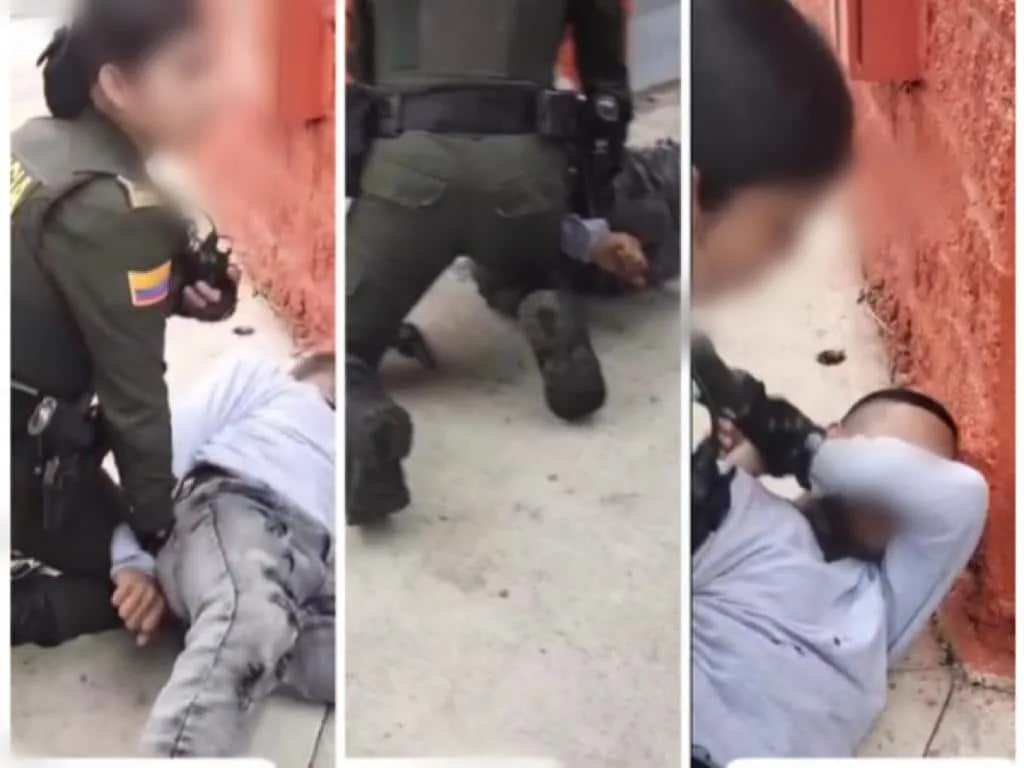 La patrullera que no le comió de armas a ladrones en Cali, "se tiró de la moto y los enfrentó"