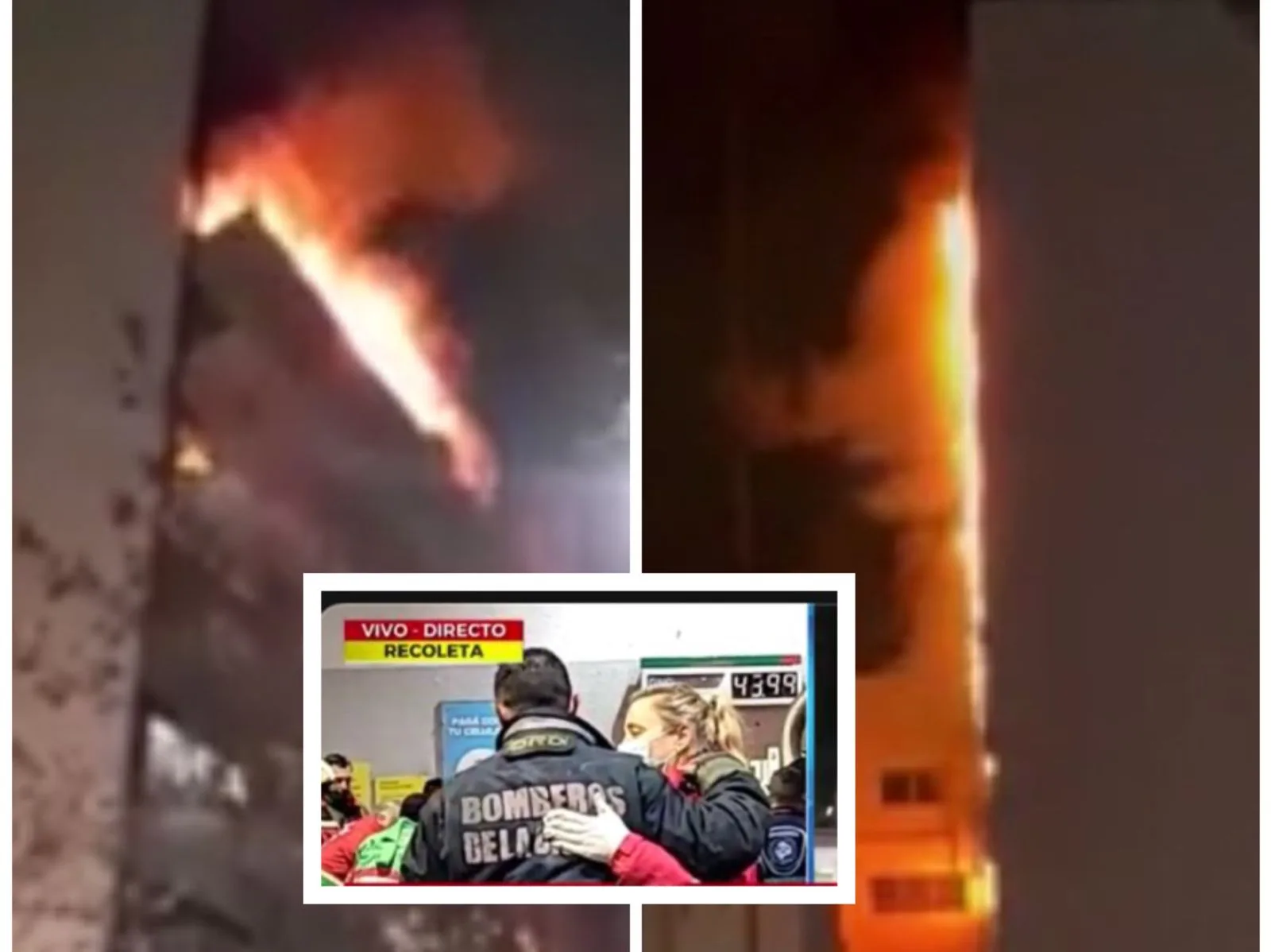 Recoleta incendio