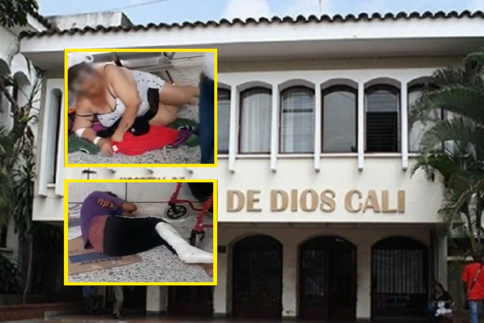 Pacientes en el suelo: La cruda situación del San Juan de Dios, piden a la ministra Corcho que intervenga