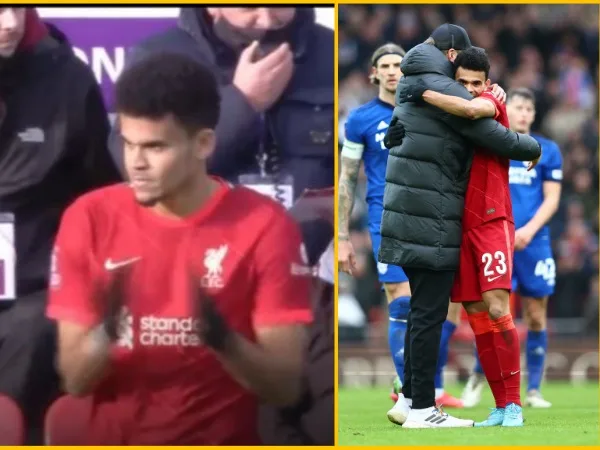 Luis Díaz, llegando y jugando, entre aplausos el colombiano debutó con Liverpool