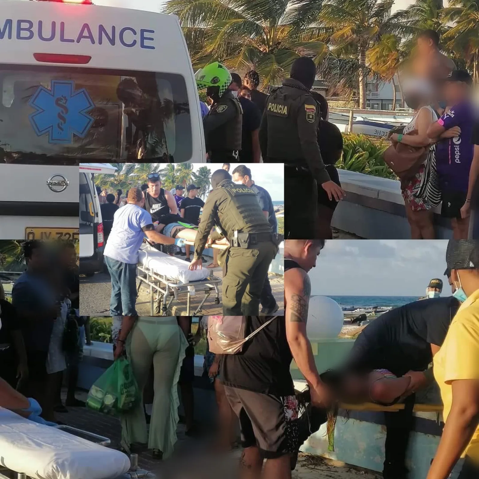 San Andrés intoxicados turistas licor
