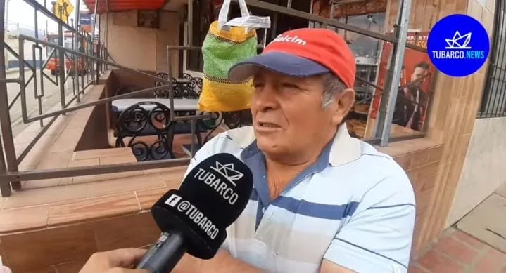 Vendedor de chontaduro - corregimiento Jamondino 