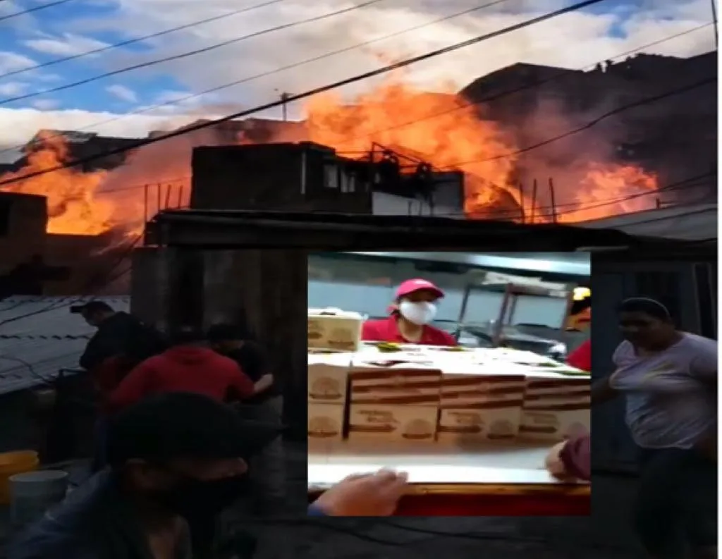 afectados barrio Caicedo en Pasto
