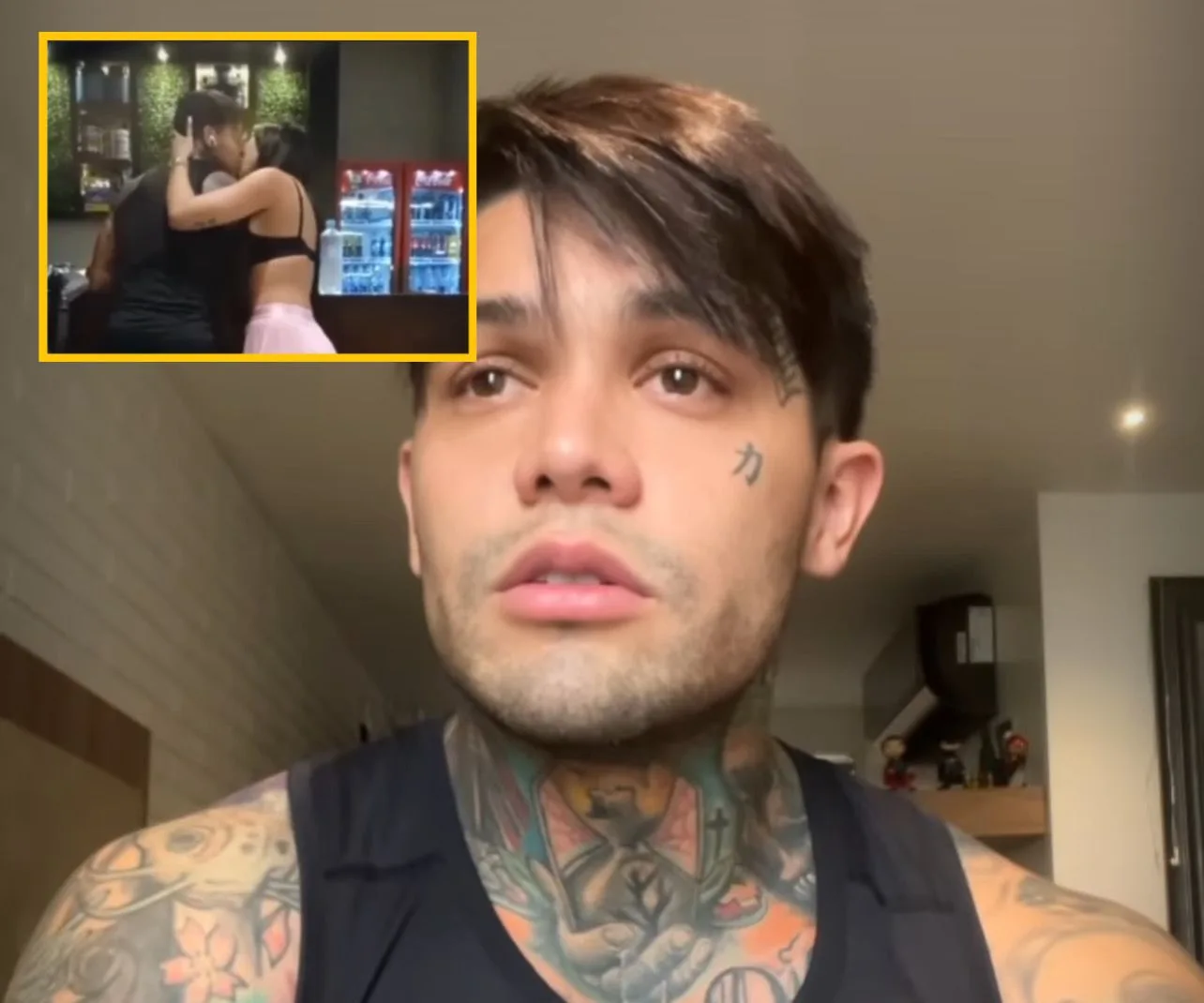 Vídeo de Yeferson Cossio y Aida Victoria besándose, y hace unas horas el influencer estaba "triste" por su ruptura con Jenn Muriel