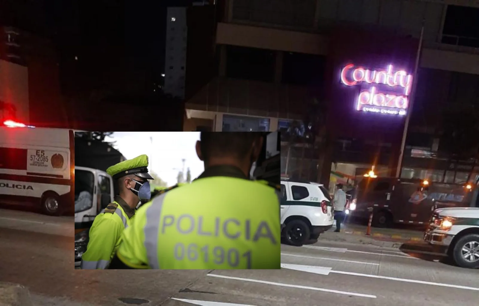 Frustrado el presunto hurto de a vehículo de valores en el barrio Country.