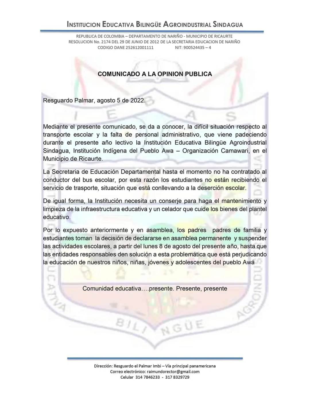 junín y 