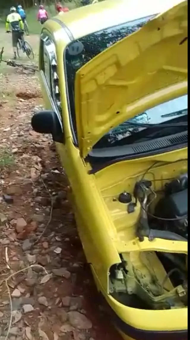 taxis desvalijados en Cali