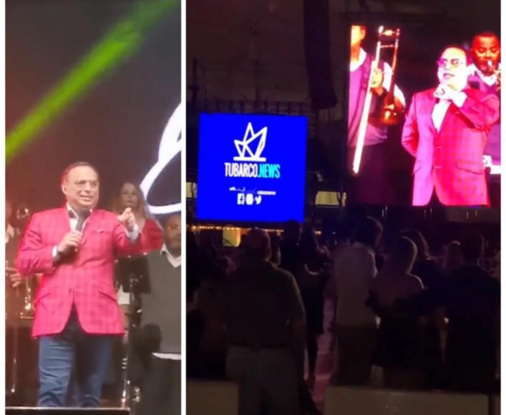 Gilberto Santa Rosa en el Superconcierto