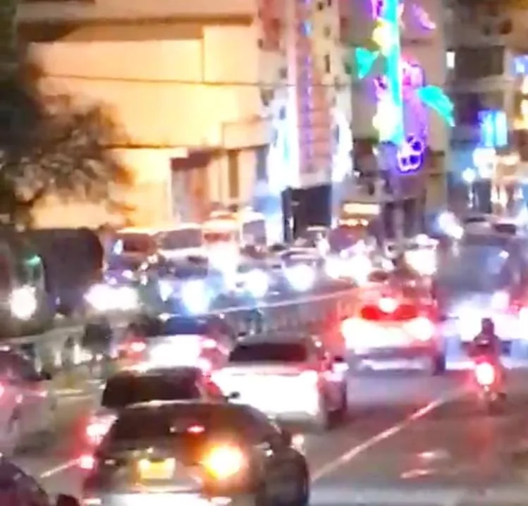 riña calle 5 Cali 