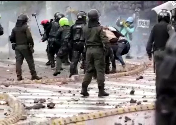 disturbios en Colombia 28J